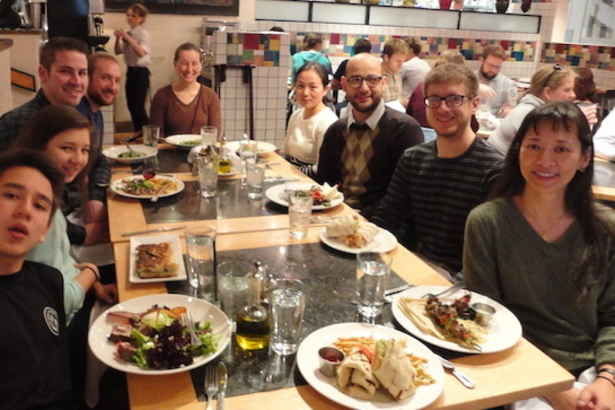 Group Lunch, January 2014