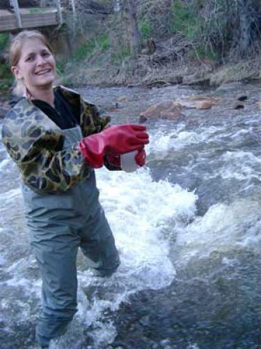 bautts collecting samples