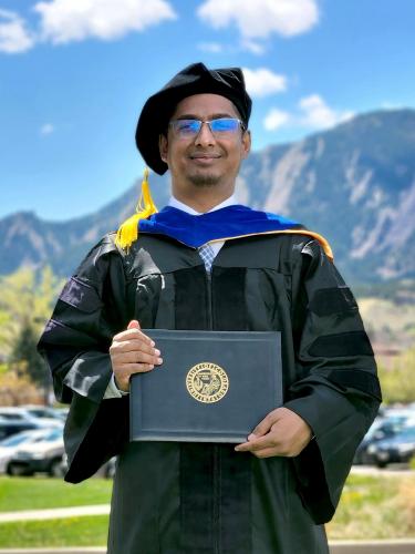 Bashar's graduation