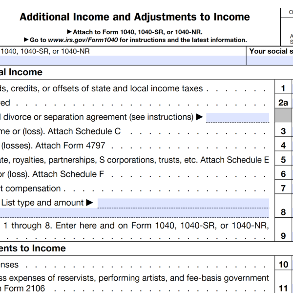 Examples of Tax Documents | Office of Financial Aid | University of
