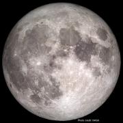 Photo of the full Moon image by NASA