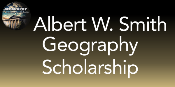 Albert W. Smith Geography Scholarship