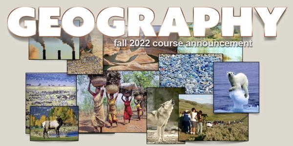Montage of Environment-Society Geography
