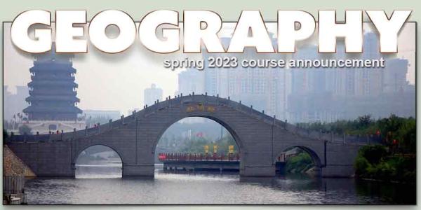 Bridge over river in Chinese city