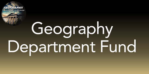 Geography Department Fund