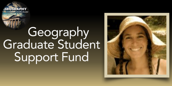 Geography Graduate Student Support Fund