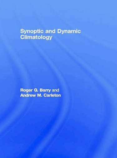  Synoptic and Dynamic Climatology
