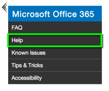 MS Office help graphic