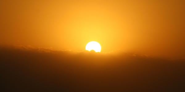 Sun and clouds