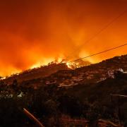 Wildfire in Portugal