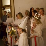 Boulder choir of adults and children sing Lucia songs