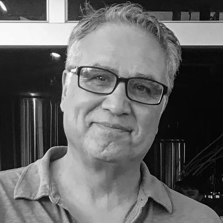 Donato headshot, black and white