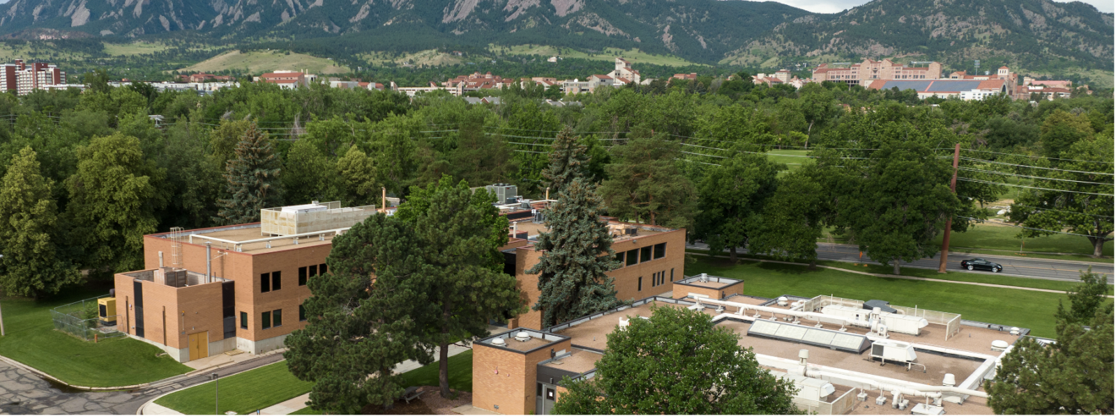 Aerial photograph of IBG