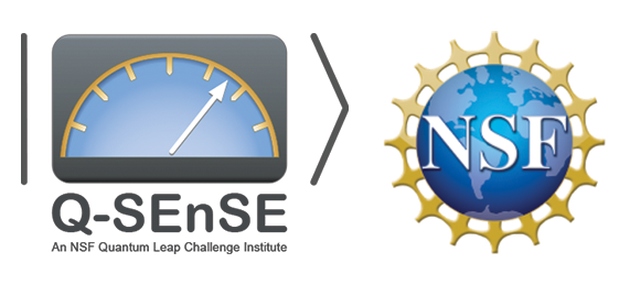 Q-SEnSE and NSF logos