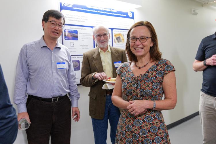 Jun Ye (CUbit, JILA, Physics), Steve ONeil (Q-SEnSE), Zoya Popovic (Electrical, Computer & Energy Engineering)