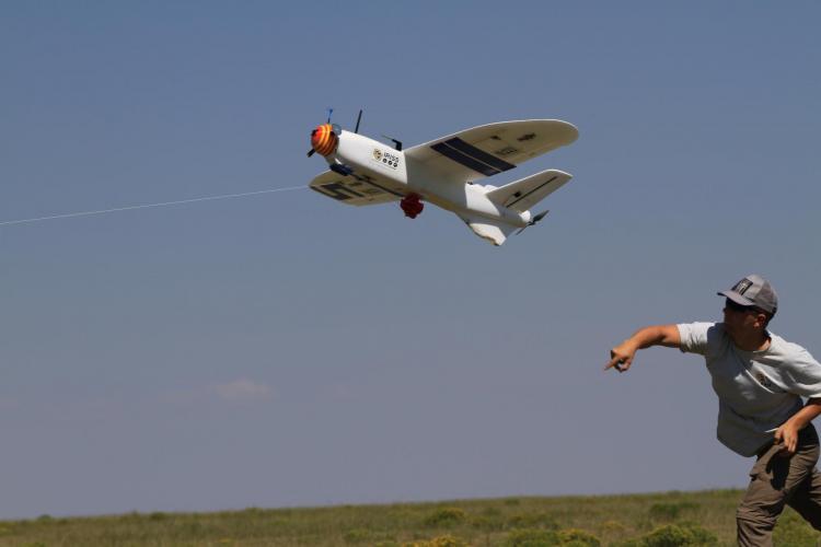 Talon being launched