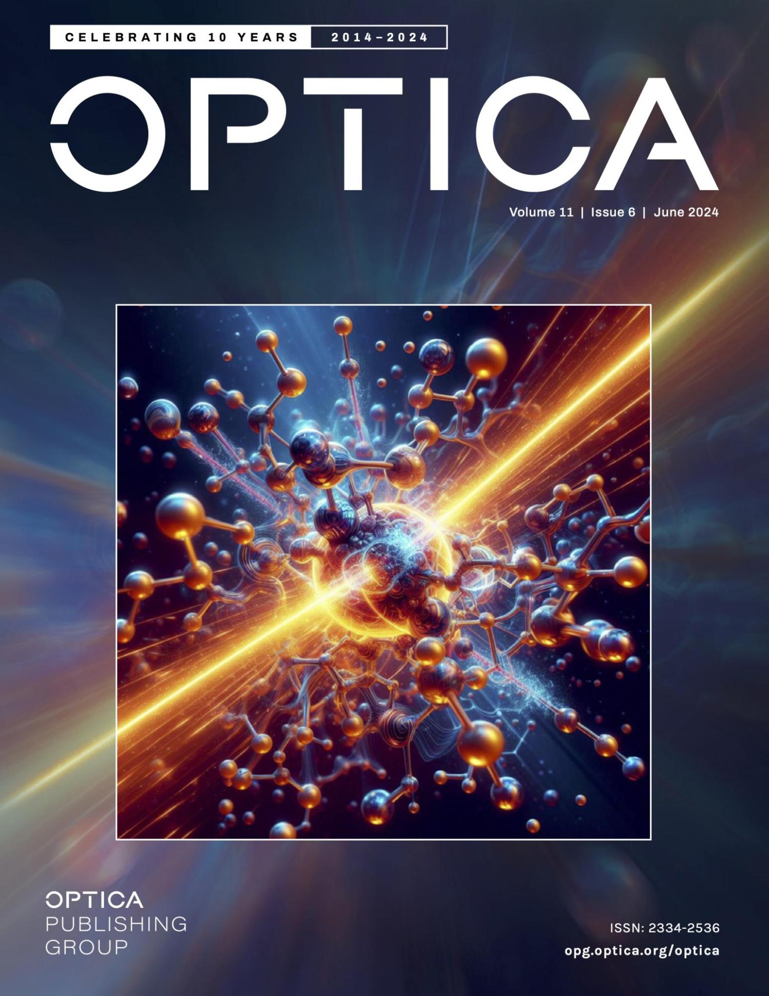 Optica cover June 2024