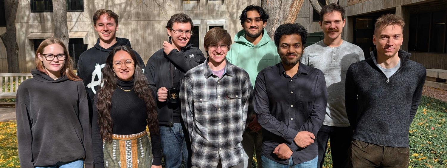 Our group in the fall of 2025