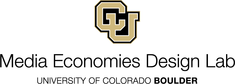 Media Economies Design Lab at the University of Colorado Boulder