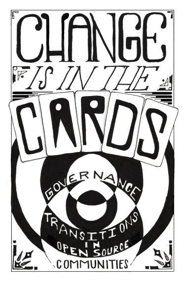 Cover for zine called Change Is in the Cards