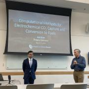 aziz being introduced to his Phd defense by Charles Musgrave
