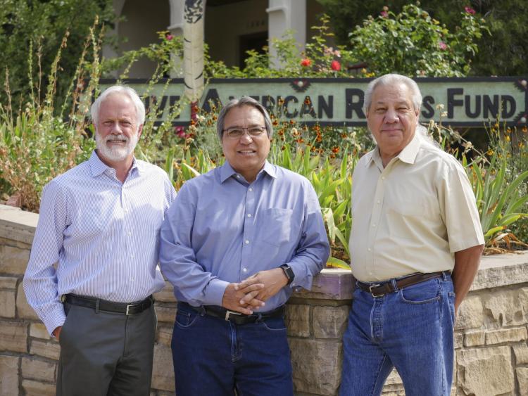 Dean Anaya and NARF leaders