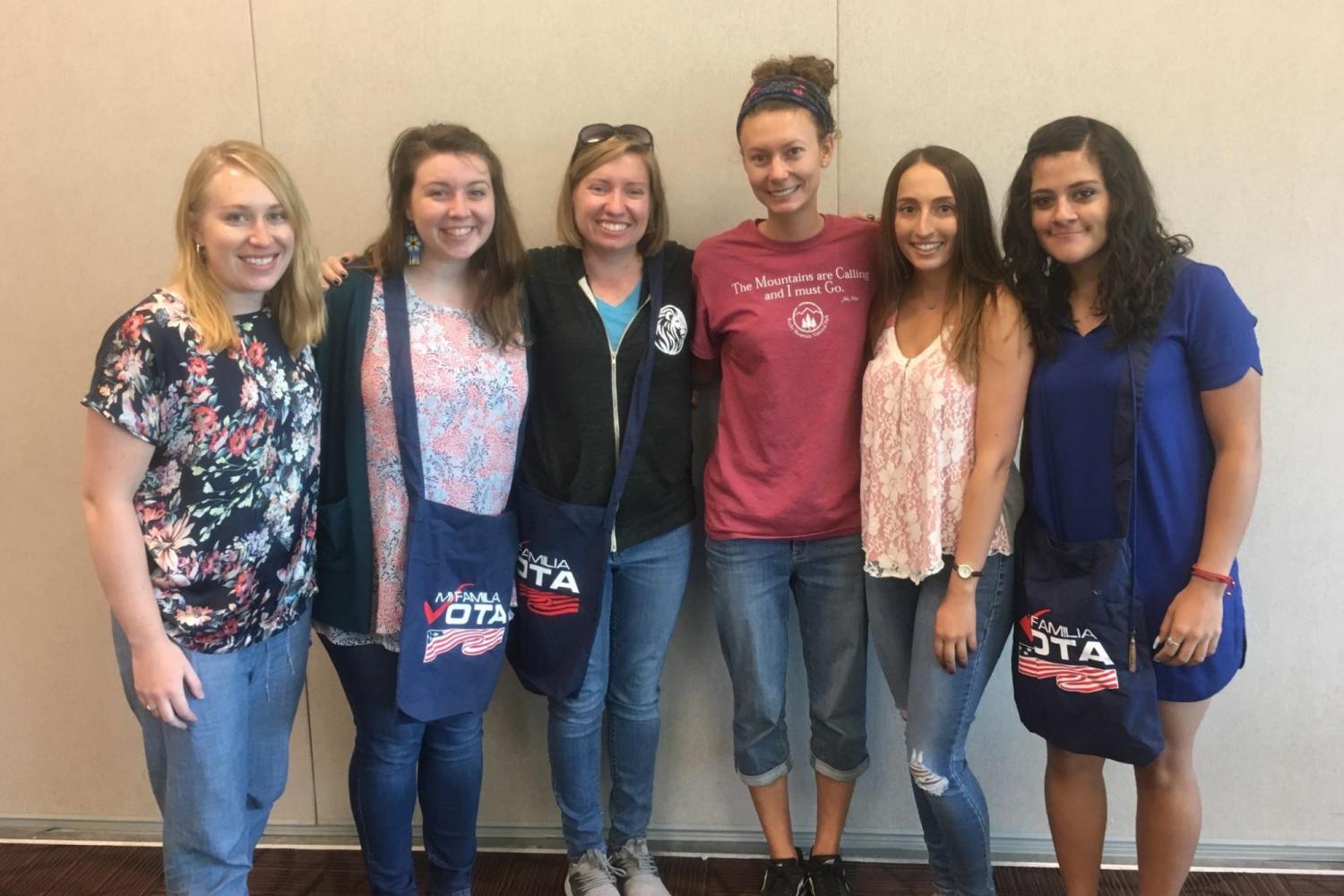 ILPS students volunteering at naturalization workshop (September 2019)