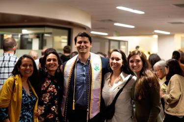 students and family members and friends at BIPOC Cord Ceremony