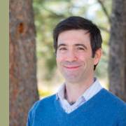 Headshot of Andrew Schwartz with book cover