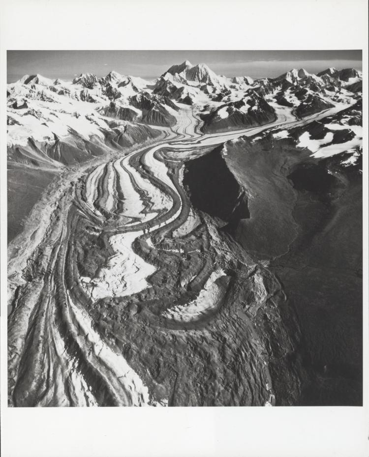 Mount Russell, aerial photograph FL 58 L-1, Alaska. September 16, 1942. Unidentified photographer