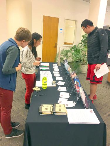 Students and Librarians at the 2018 CU Living Library