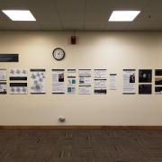 The exhibit for the Data Visualization Contest is located on the 2nd floor of Norlin Library. 