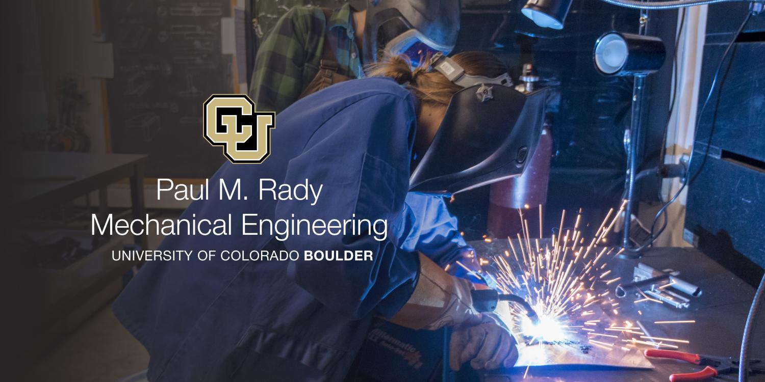 CU Boulder Mechanical Engineering Department gets new name | College of  Engineering & Applied Science | University of Colorado Boulder