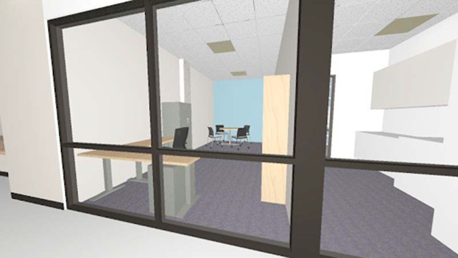 Chair's office rendering