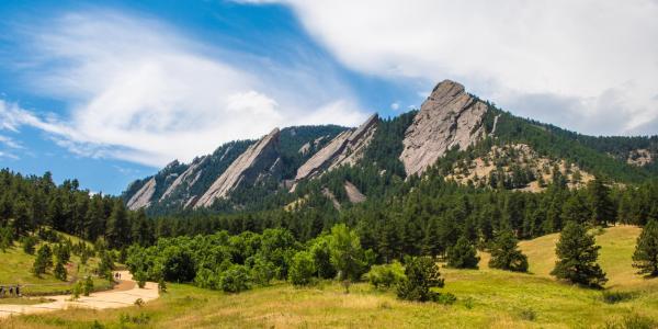 Mountains near Boulder Colorado