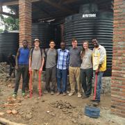 Curtis Gile and Engineers Without Borders Team