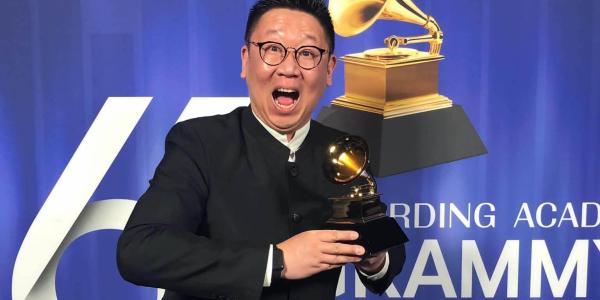 Wei Wu at Grammys