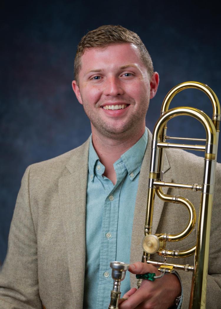Trombonist Simms (SMF '17 '18) joins American Brass Quintet - Colorado  College