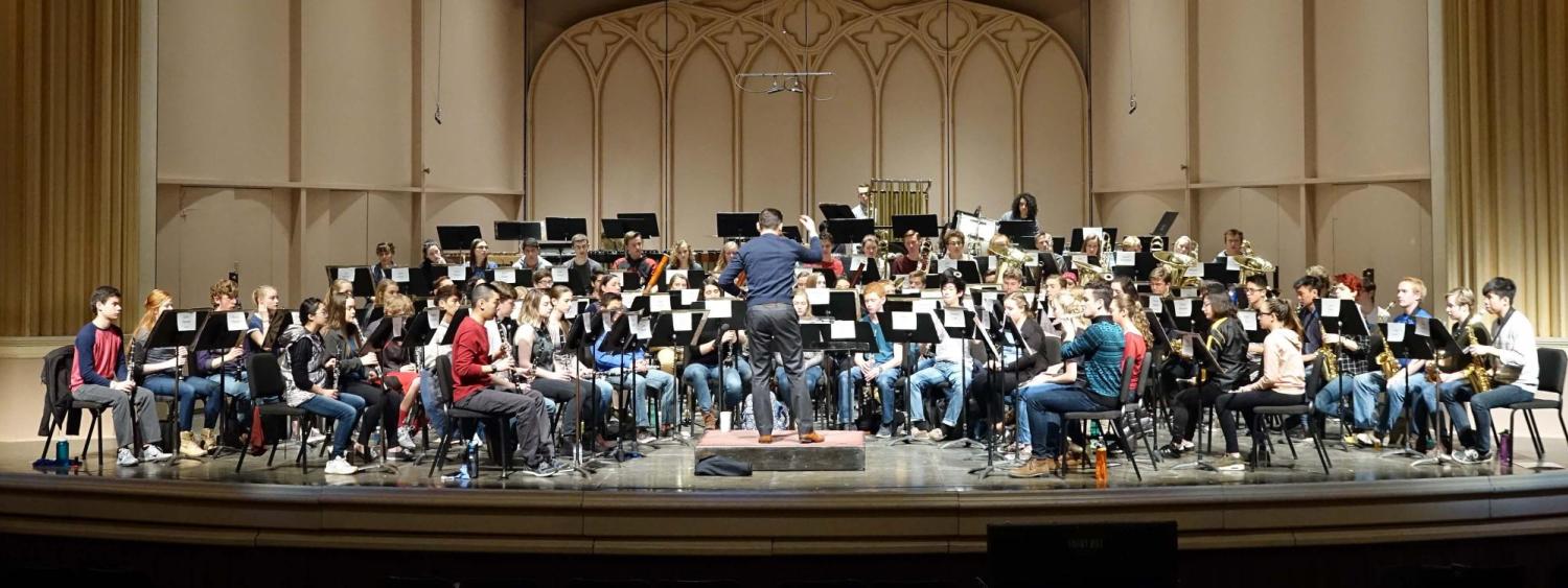 honor band on stage