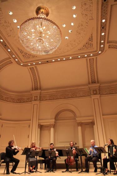 Alicia Baker at Carnegie Hall