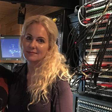 Schimmel at Le Mobile Remote Recording Studio, recording with Andrea Bocelli in Fall 2015