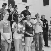 caroline vickstrom singing in choir