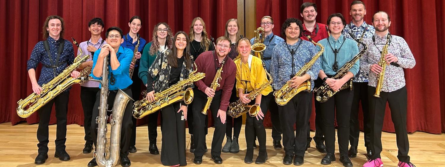 2024 Saxophone studio