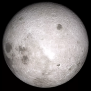 A view of the far side of the moon based on data from NASA's Lunar Reconnaissance Orbiter. (Image credit: NASA's Scientific Visualization Studio)