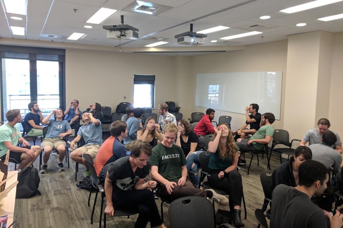 PISEC UEs exploring an activity.