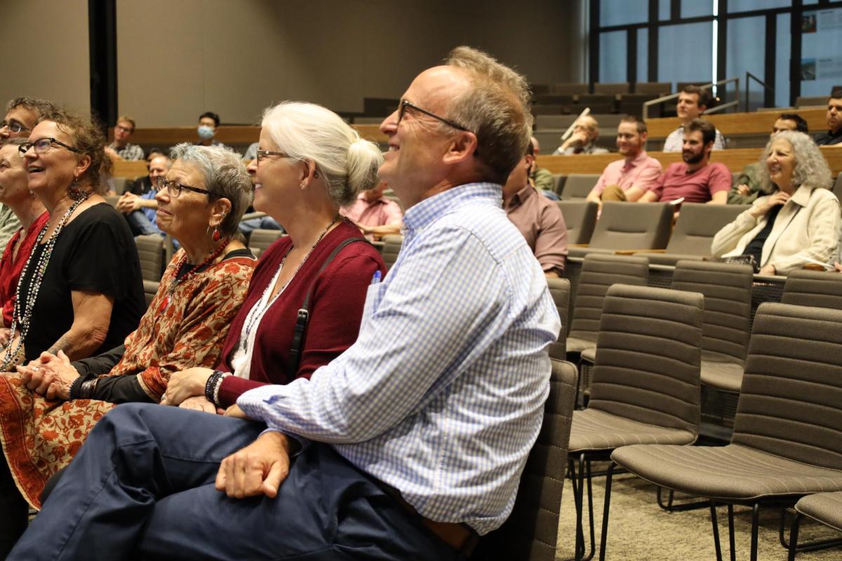 Joseph and Cynthia Mitchell at the Endowed Chair Celebration