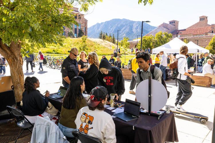 Officers at SAAM event