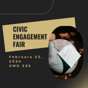 Civic Engagement Fair Marketing Image