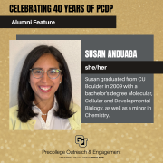 Susan Anduaga, PCDP alumni