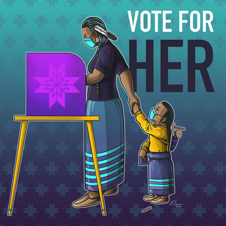 "Vote for Her" by Ben Brown
